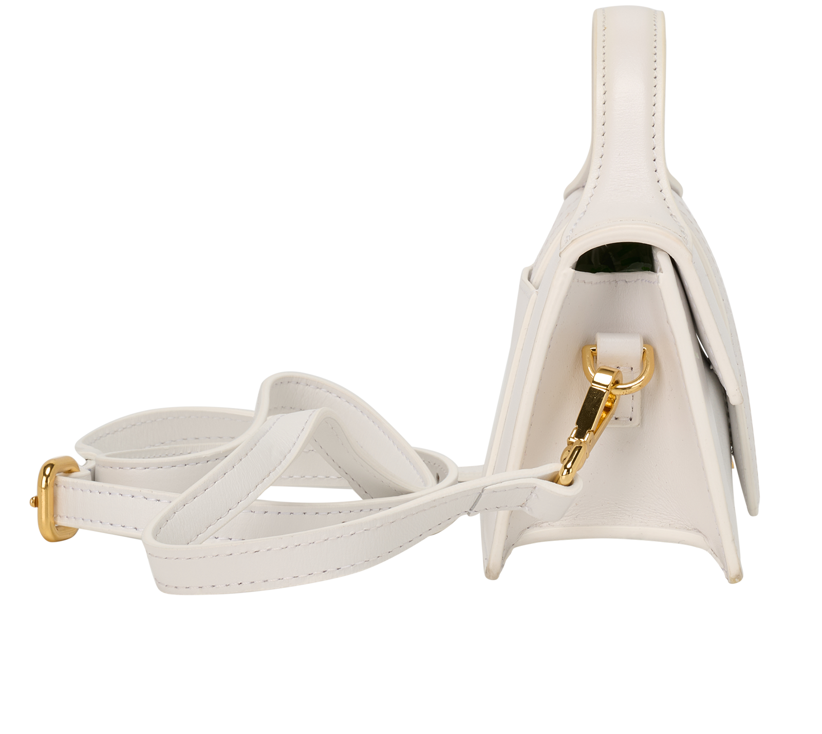 Le Bambino, &pound;250, Handbags, White, Leather, Side view